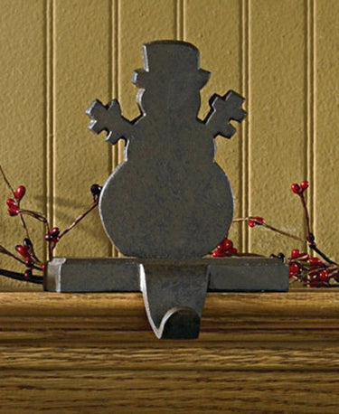 Stocking Hanger - Iron Snowman Set of 2 Park Designs - The Fox Decor